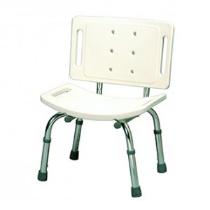Silla ducha modelo samba con respaldo
